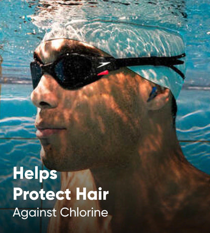 Speedo Unisex Silicone Swim Cap For Men and Women
