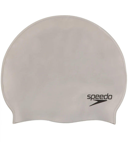 Speedo Unisex Silicone Swim Cap For Men and Women
