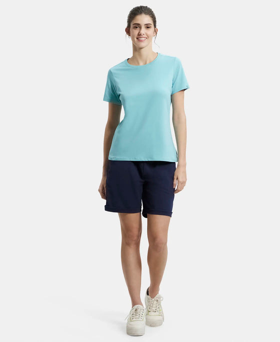 WOMEN'S COTTON REGULAR FIT SHORTS