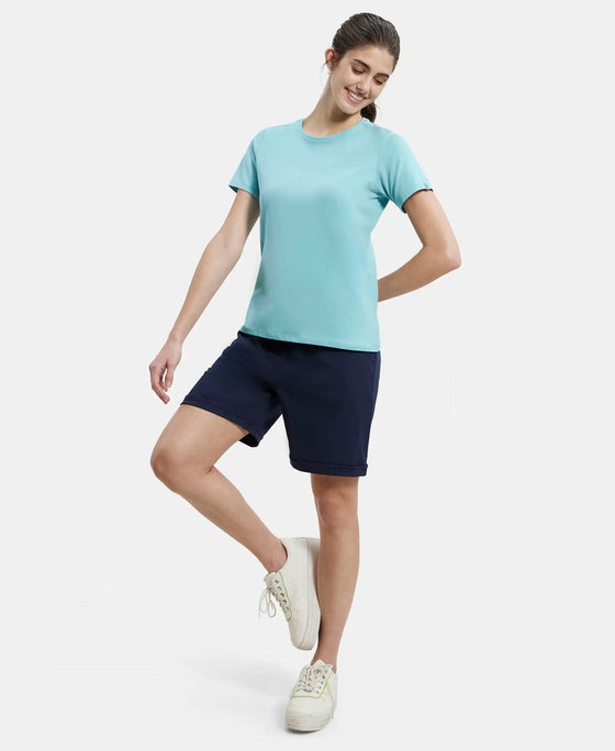 WOMEN'S COTTON REGULAR FIT SHORTS