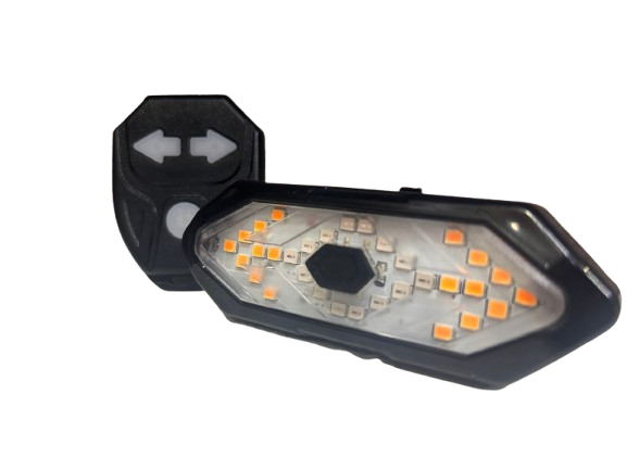 BICYCLE REAR LIGHT WITH INDICATORS